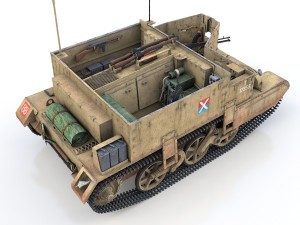 bren carrier - buc - t17358 3D Model