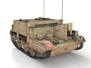 bren carrier - buc - t17358 3D Model