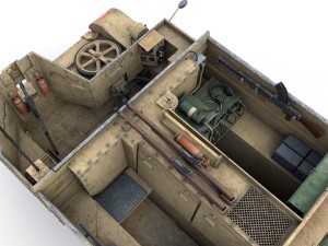 bren carrier - buc - t17358 3D Model