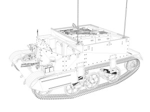 bren carrier - buc - t17358 3D Model