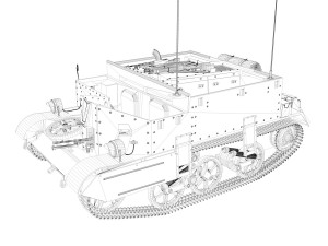 bren carrier mki - buc - t12642 3D 모델