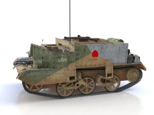 bren carrier mki - buc - t12505 3D 模型