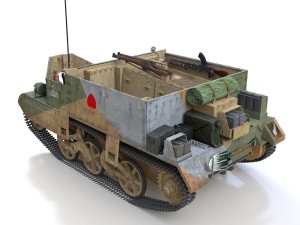 bren carrier mki - buc - t12505 3D 模型