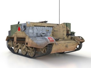 bren carrier mki - buc - t12505 3D 模型