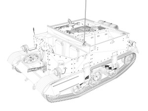 bren carrier mki - buc - t12505 3D 模型