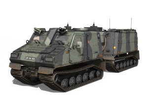 bvs10 viking - uk forces 3D Model