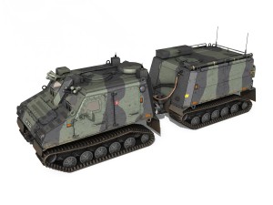 bvs10 viking - uk forces 3D Model