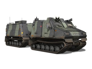 bvs10 viking - uk forces 3D Model