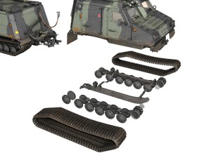 bvs10 viking - uk forces 3D Model