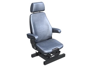 car truck seat witch attachment 3D Модель