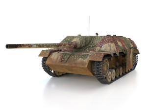 jagdpanzer iv l-70 v - 221 - late production 3D 模型