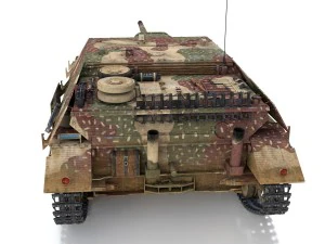 jagdpanzer iv l-70 v - 221 - late production 3D Model