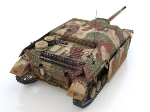 jagdpanzer iv l-70 v - 221 - late production 3D 模型