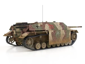 jagdpanzer iv l-70 v - 221 - late production 3D Model