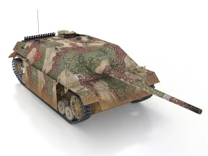 jagdpanzer iv l-70 v - 221 - late production 3D Model