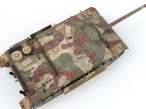 jagdpanzer iv l-70 v - 221 - late production 3D Model