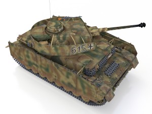 pzkpfw iv - panzer 4 - ausfh - 615 3D 模型
