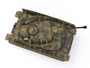 pzkpfw iv - panzer 4 - ausfh - 615 3D 模型