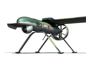 pchela 1t drone russian uav 3D Model