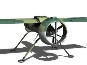 pchela 1t drone russian uav 3D 모델