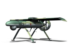 pchela 1t drone russian uav 3D 모델