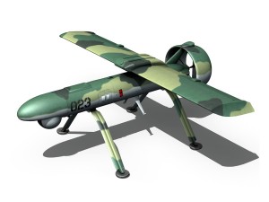 pchela 1t drone russian uav 3D 모델