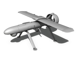 pchela 1t drone russian uav 3D 모델
