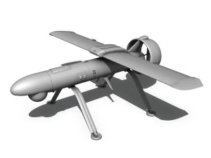 pchela 1t drone russian uav 3D Model