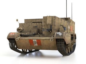 bren carrier - buc - t227456 3D Модель