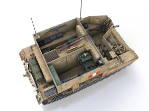 bren carrier - buc - t227456 3D Модель