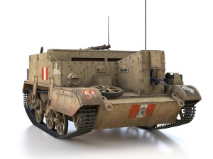 bren carrier - buc - t227456 3D Модель