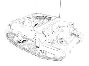 bren carrier - buc - t227456 3D Модель