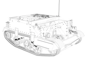 bren carrier - buc - 202825 3D Model