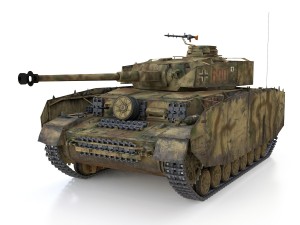 pzkpfw iv - panzer 4 - ausfh - 600 3D 모델