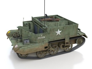 bren carrier - buc - t250934 Model 3D