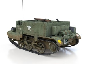 bren carrier - buc - t250934 Model 3D