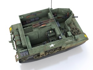 bren carrier - buc - t250934 Model 3D