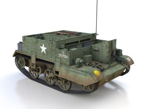 bren carrier - buc - t250934 Model 3D