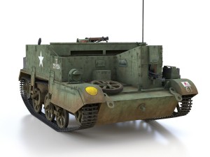 bren carrier - buc - t250934 Model 3D