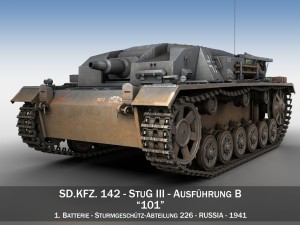 stug iii - ausfb - stug abt 226 3D Model