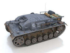 stug iii - ausfb - stug abt 226 Model 3D