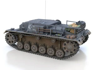 stug iii - ausfb - stug abt 226 3D Model