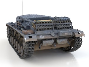 stug iii - ausfb - stug abt 226 Model 3D
