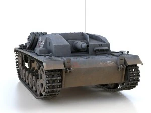 stug iii - ausfb - stug abt 226 3D Model