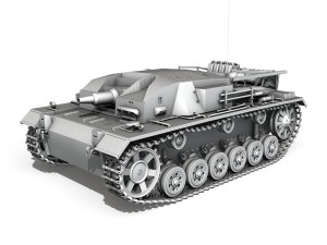 stug iii - ausfb - stug abt 226 Model 3D