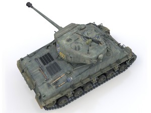 m4a3e8 sherman - jgsdf - 3318 3D 모델