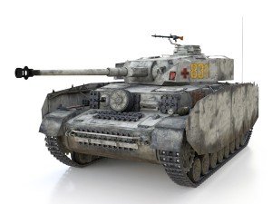 pzkpfw iv - panzer 4 - ausfh - 831 3D Model