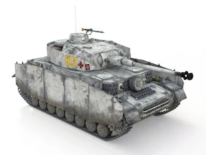 pzkpfw iv - panzer 4 - ausfh - 831 3D Model