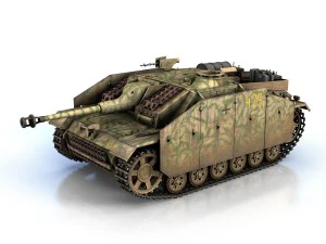 stug iii - ausfg - 429 - mid production 3D Model