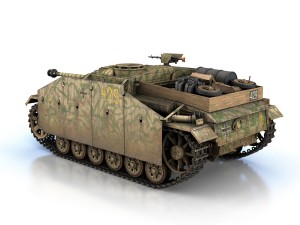 stug iii - ausfg - 429 - mid production 3D 模型